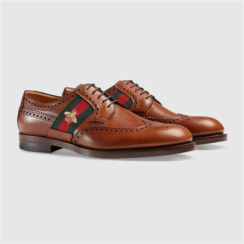 gucci mens lace ups|gucci worsh lace up shoes.